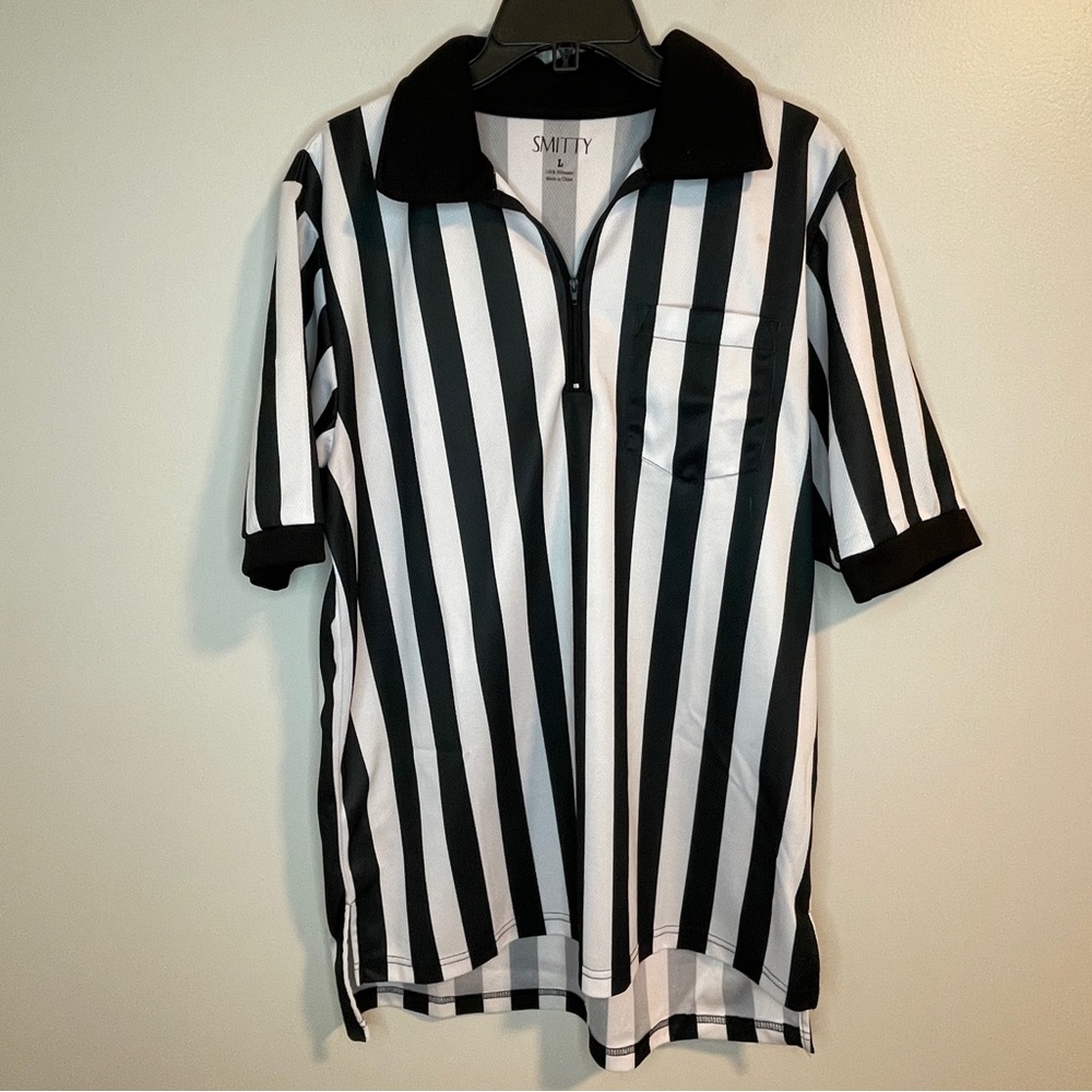 Smitty 1/4 Zip SS Referee Shirt L
